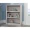 Sauder 3 Shelf Bookcase Go , Two adjustable shelves allow versatile storage and display options 434824 - alternate 1